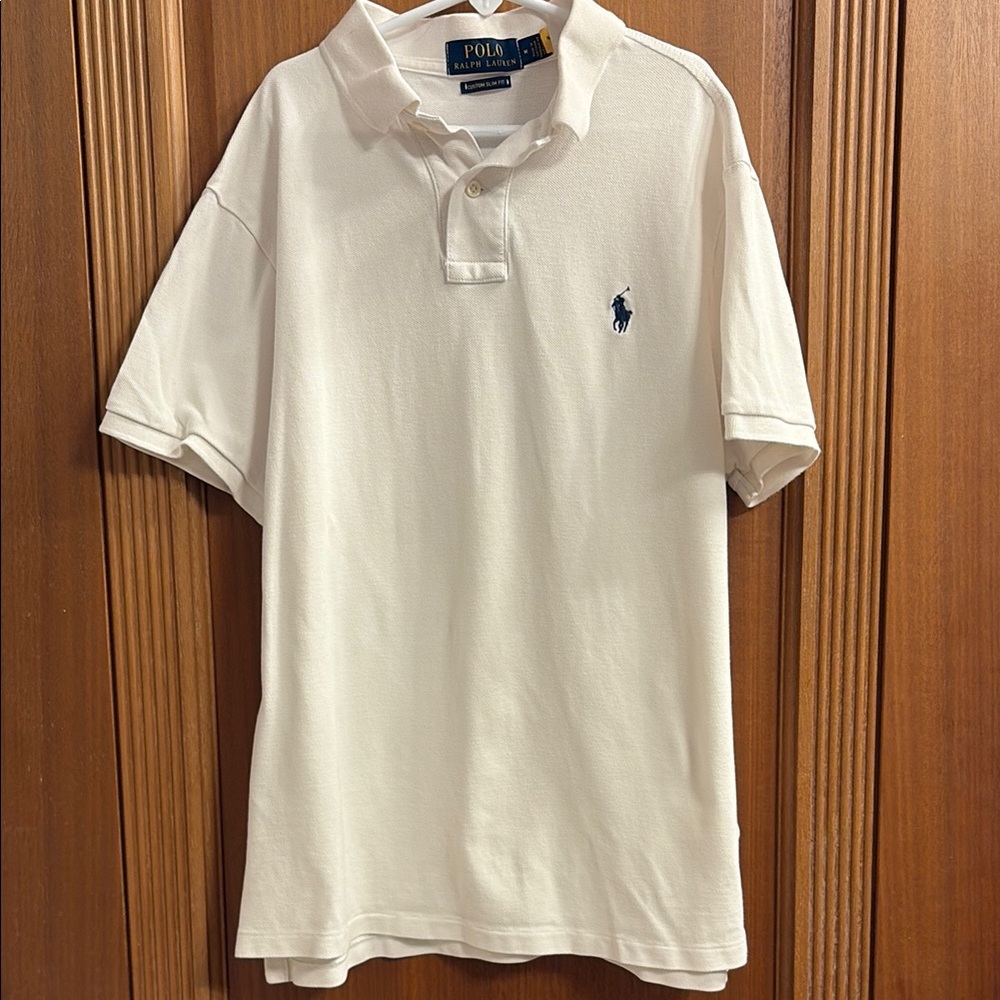 Polo by Ralph Lauren, Iconic white Mesh Polo Shirt. Boys size M